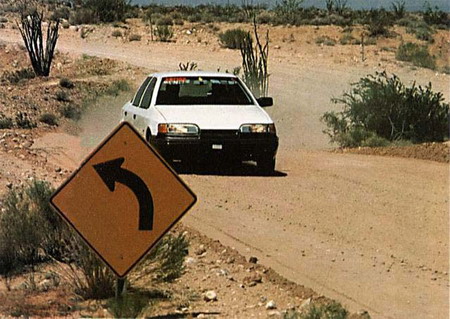 Ходовой макет на испытаниях в пустыне