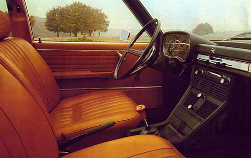 Интерьер BMW e3